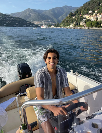Raj Parekh ’25.