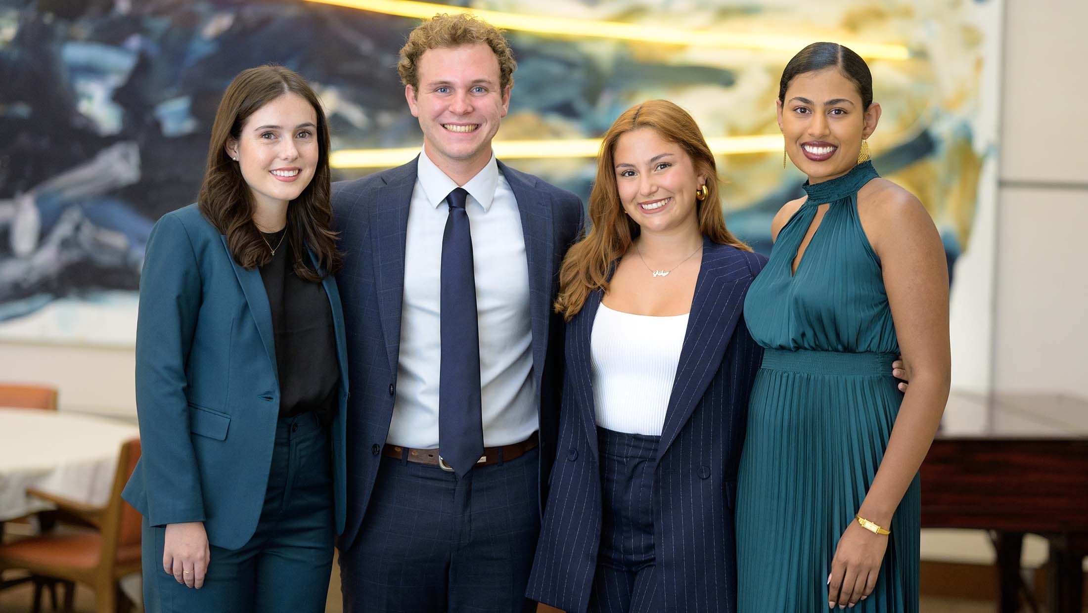 Ath fellows 2024-25 in the Athenaeum