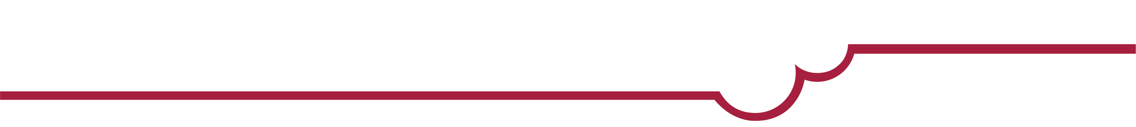 Graphic element with 50 and color line.