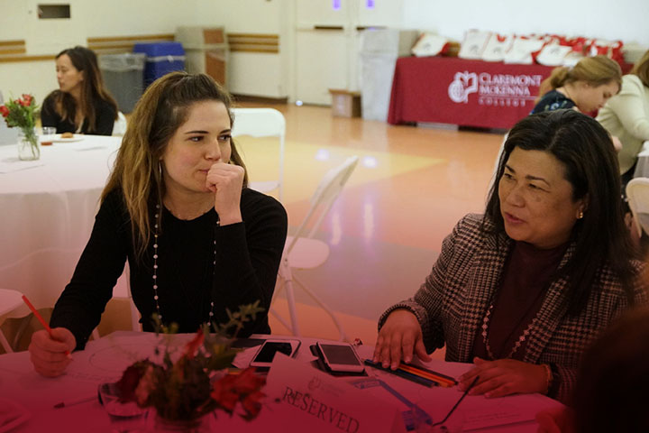 A female student attending a Berger workshop.