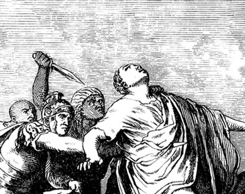 Image of fighting men