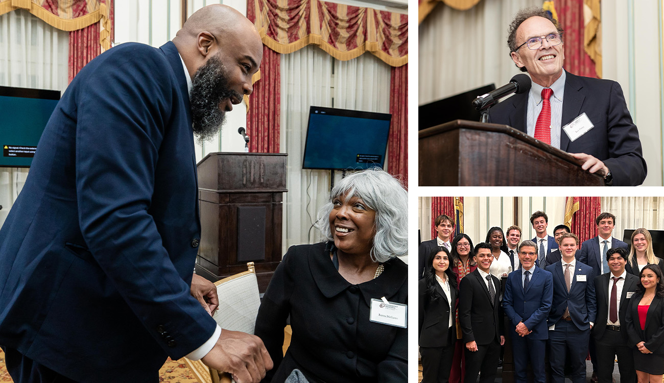 Collage of highlights from the Washington Program's 50th Anniversary.
