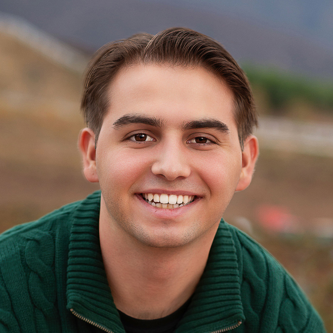 Kevin Bender smiling