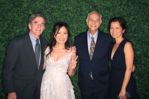 Professor Massoud attending a CMC alumna's wedding
