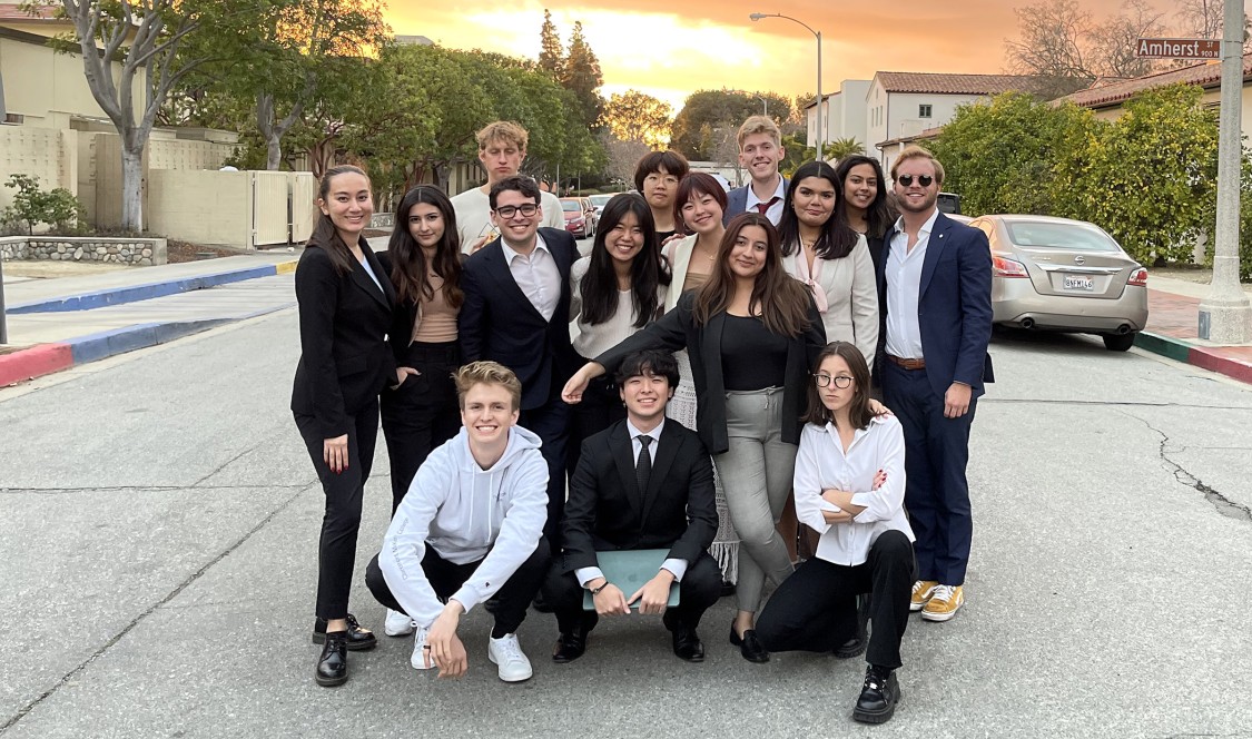 The CMC Mock Trial team.