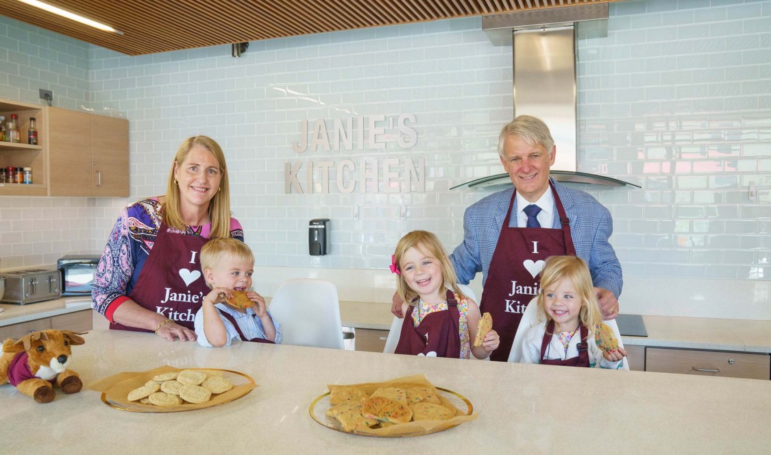 Valach Hall dedication.