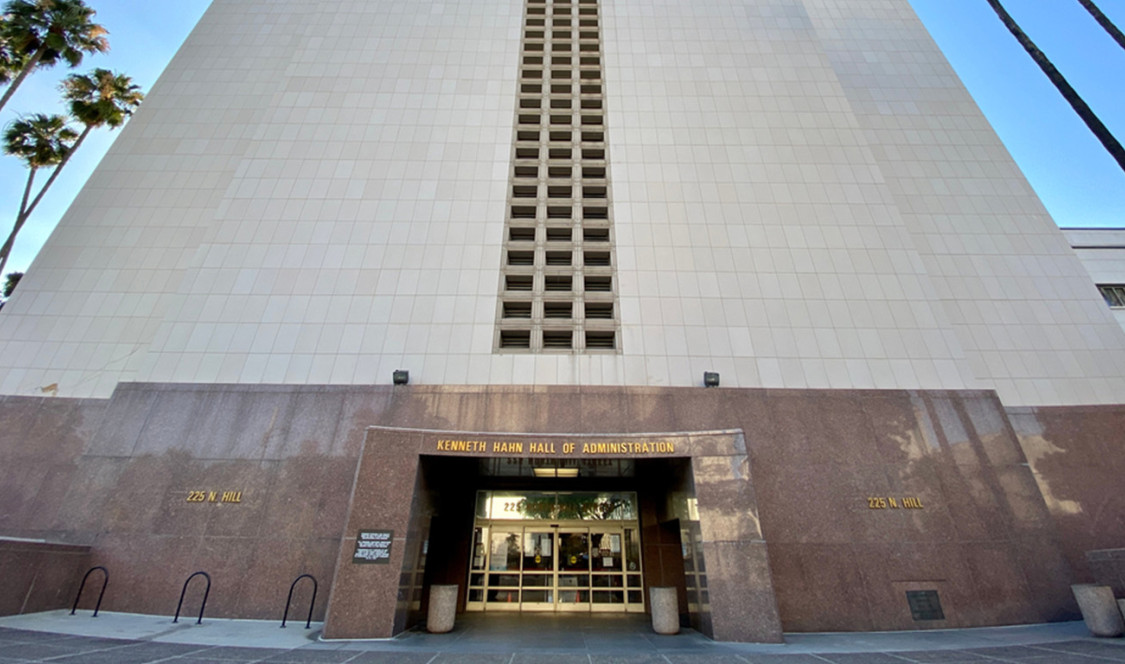 Kenneth Hahn Hall of Administration.