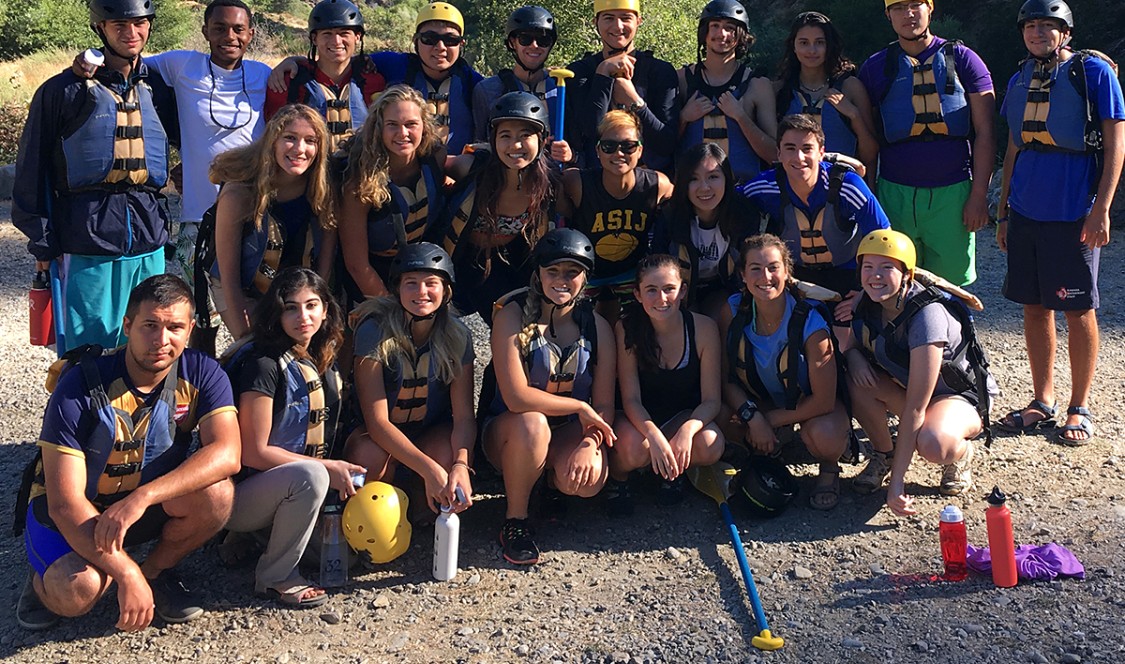 One of CMC's 17 Welcome Orientation Groups