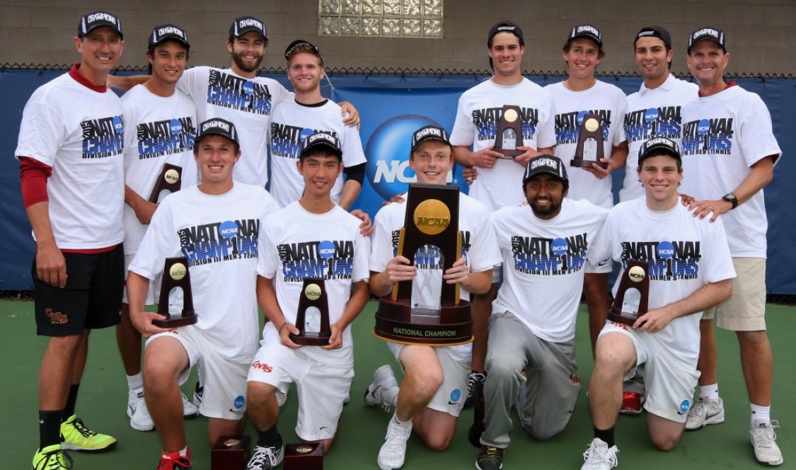 2015 NCAA D-III National Champions - CMS Men's Tennis
