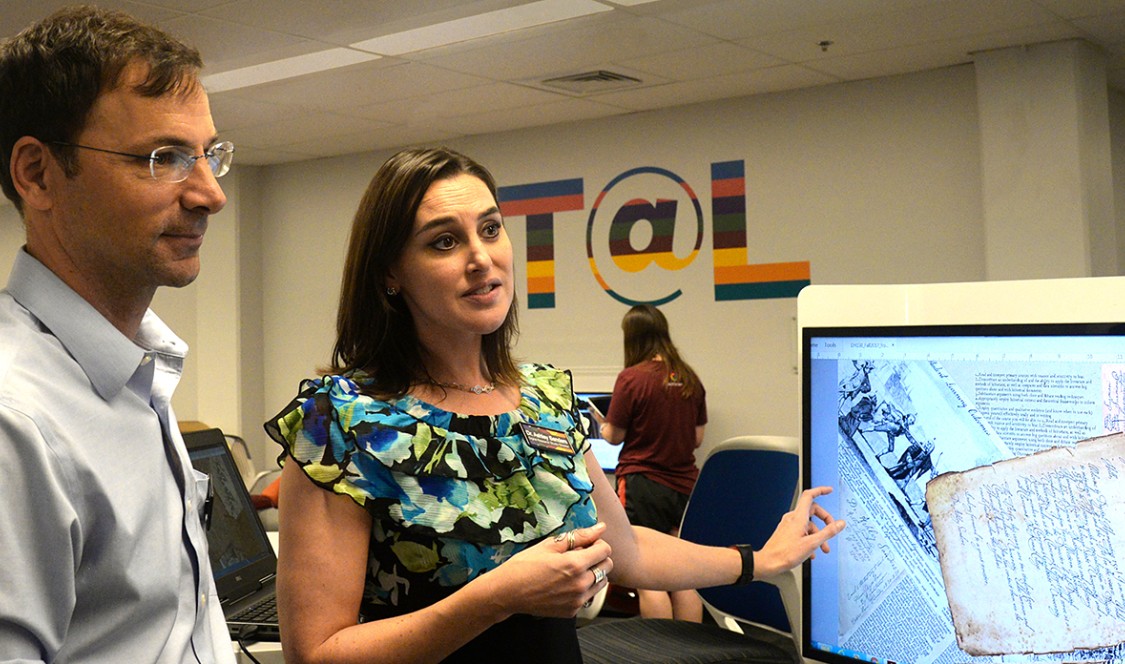 Daniel Michon and Ashley Sanders