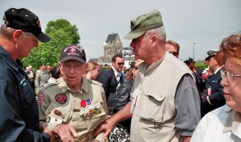 Keith Nightingale ’65 (right)