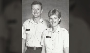 Jennie Jackson Werner (right), Scripps ‘81 and her husband, Derek, CMC ‘80.