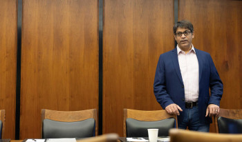 Prof. Nishant Dass in classroom