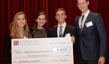 Robert Day Scholars case competition winners