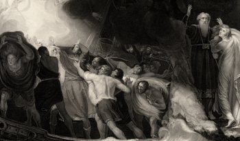 BREAKING STORMS OF THOUGHT: Opening scene from Shakespeare's &quot;The Tempest,&quot; which opens a new literary study by Seth Lobis.