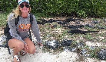 Bryn Edwards on Galapagos