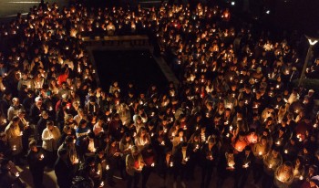 Campus vigil
