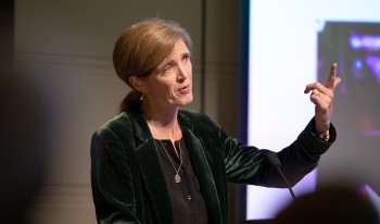 Susan Power speaking at the Athanaeum