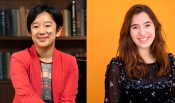 Melia Wong ’19 and Romi Ferder ’20