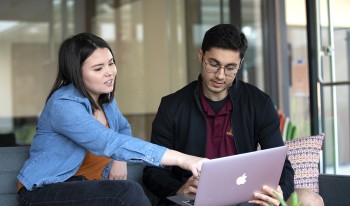 Students at the Soll Center for Student Opportunity