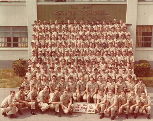 Gary Anderson ’76's Fort Knox cohort photo