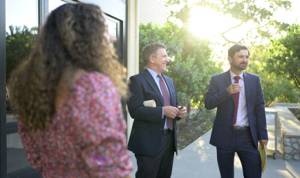 Ken Miller and Nicolas Heidorn '06