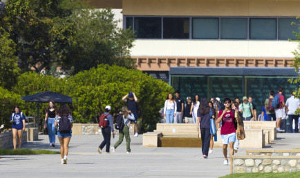 Claremont McKenna campus near the Kravis Center.