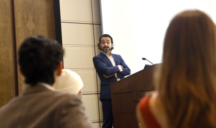 Faculty installation of Julio Garin.