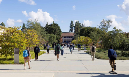 Campus overview facing east