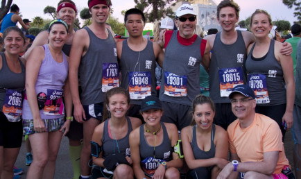 LA Marathon group