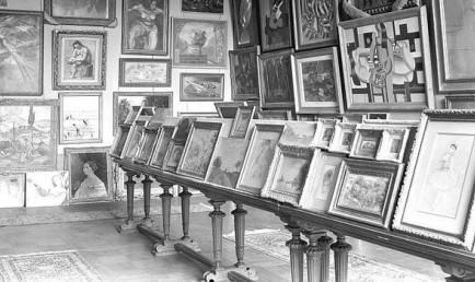 Art stolen from the Jeu de Paume museum in Paris by the Nazis during World War II. (Photo courtesy of Archives des Musees Nationaux a Paris.)