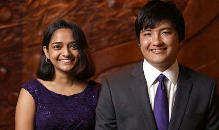 Hamsa Srikanth and Bruno Youn