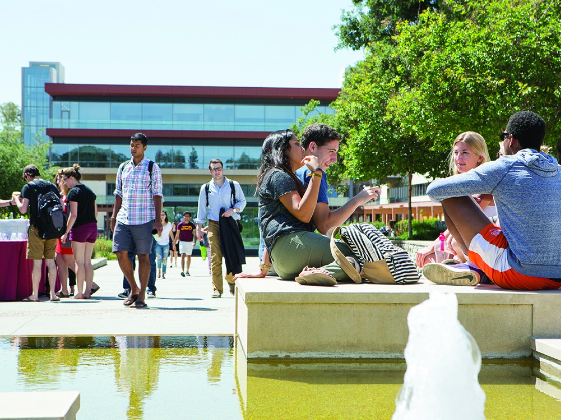 Students on CMC Campus