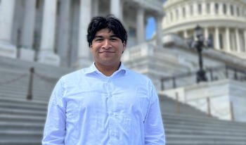 Henry Garcia '27 in Washington DC