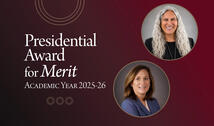 Sharon Basso and Heather Antecol Presidential Award for Merit