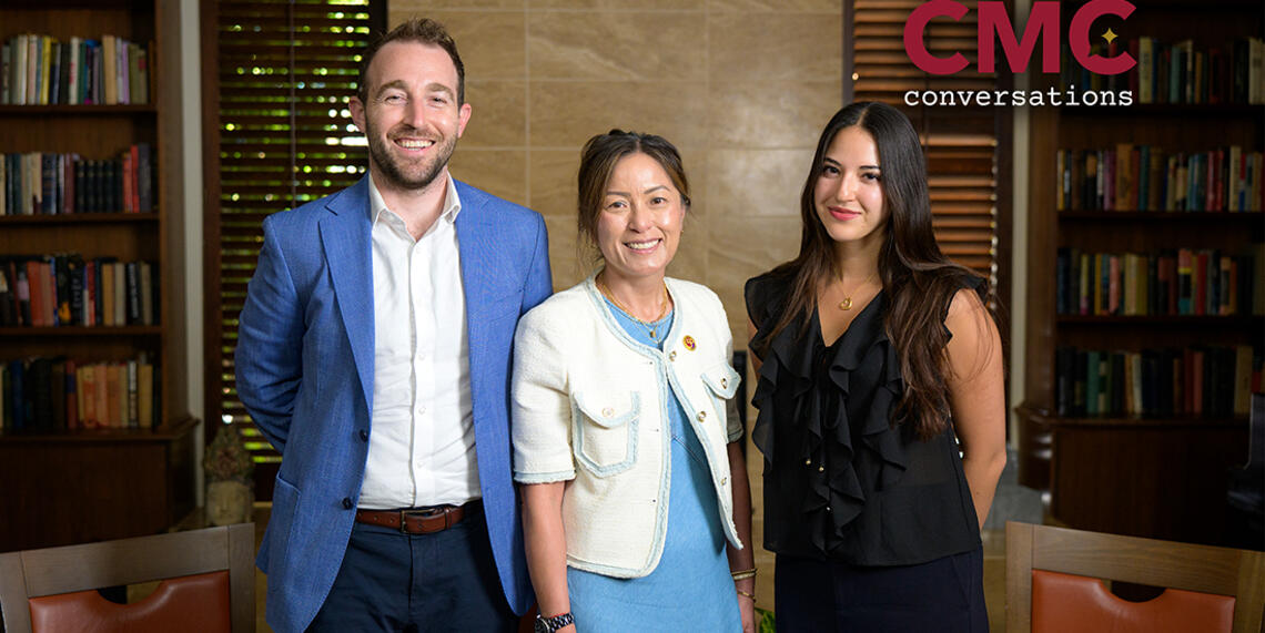 CMC Conversations with Miles Bird ’12, Stella Ho ’97, and Lena Ciganer-Albeniz ’29 